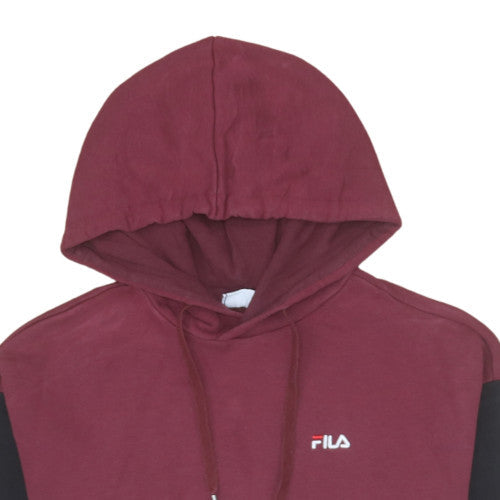 Womens UK Size XS FILA Multicoloured Pullover Hoodie