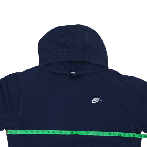 Mens UK Size L Nike Blue Pullover Hoodie