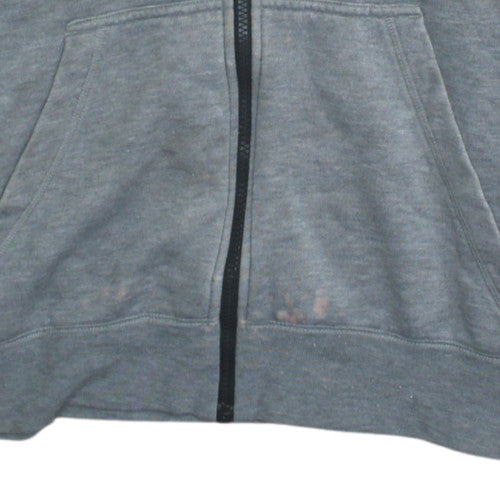Mens UK Size M adidas Grey Full Zip Hoodie