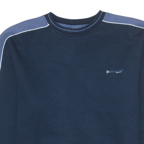 Mens UK Size XL Dunlop Blue Pullover Sweatshirt