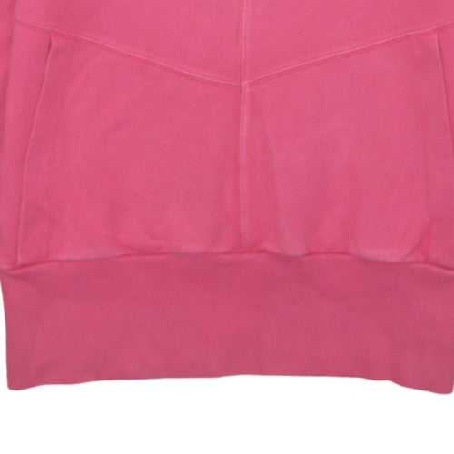 Womens UK Size M Nike Pink Full Zip Hoodie