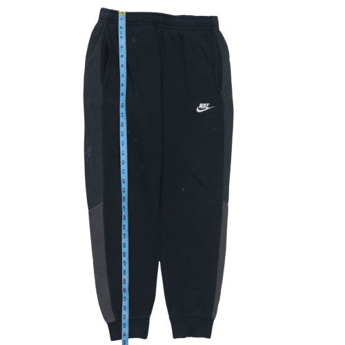 Mens UK Size S Nike Regular Fit Jogger Black Trousers