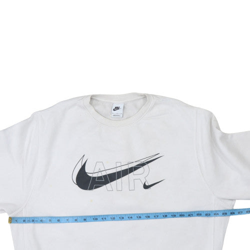 Womens UK Size XL Nike White Pullover Sweatshirt