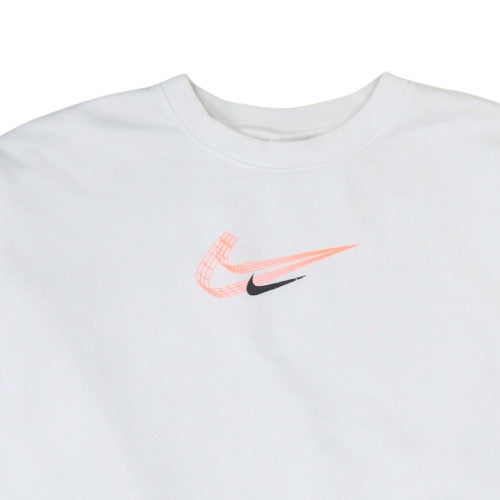 Mens UK Size XL Nike White Pullover Sweatshirt