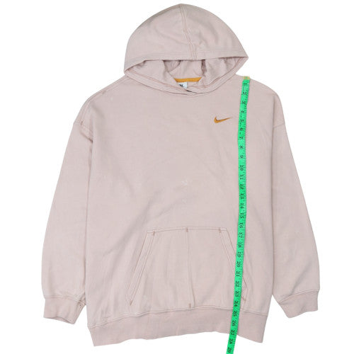 Womens UK Size S Nike Beige Pullover Hoodie