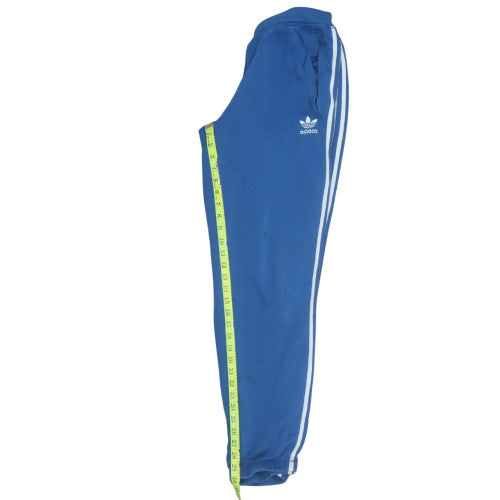 Mens UK Size S adidas Regular Fit Jogger Blue Trousers