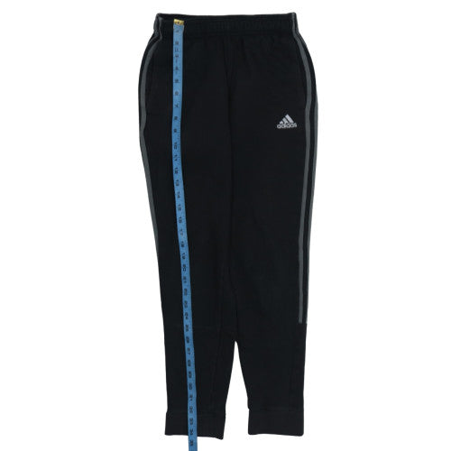 Adidas Mens Black Jogger Track Pants Elastic Waist Size M