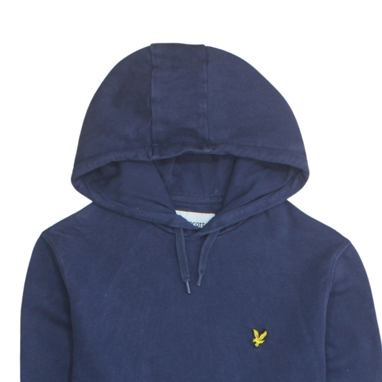 Mens UK Size S Lyle & Scott Blue Pullover Hoodie