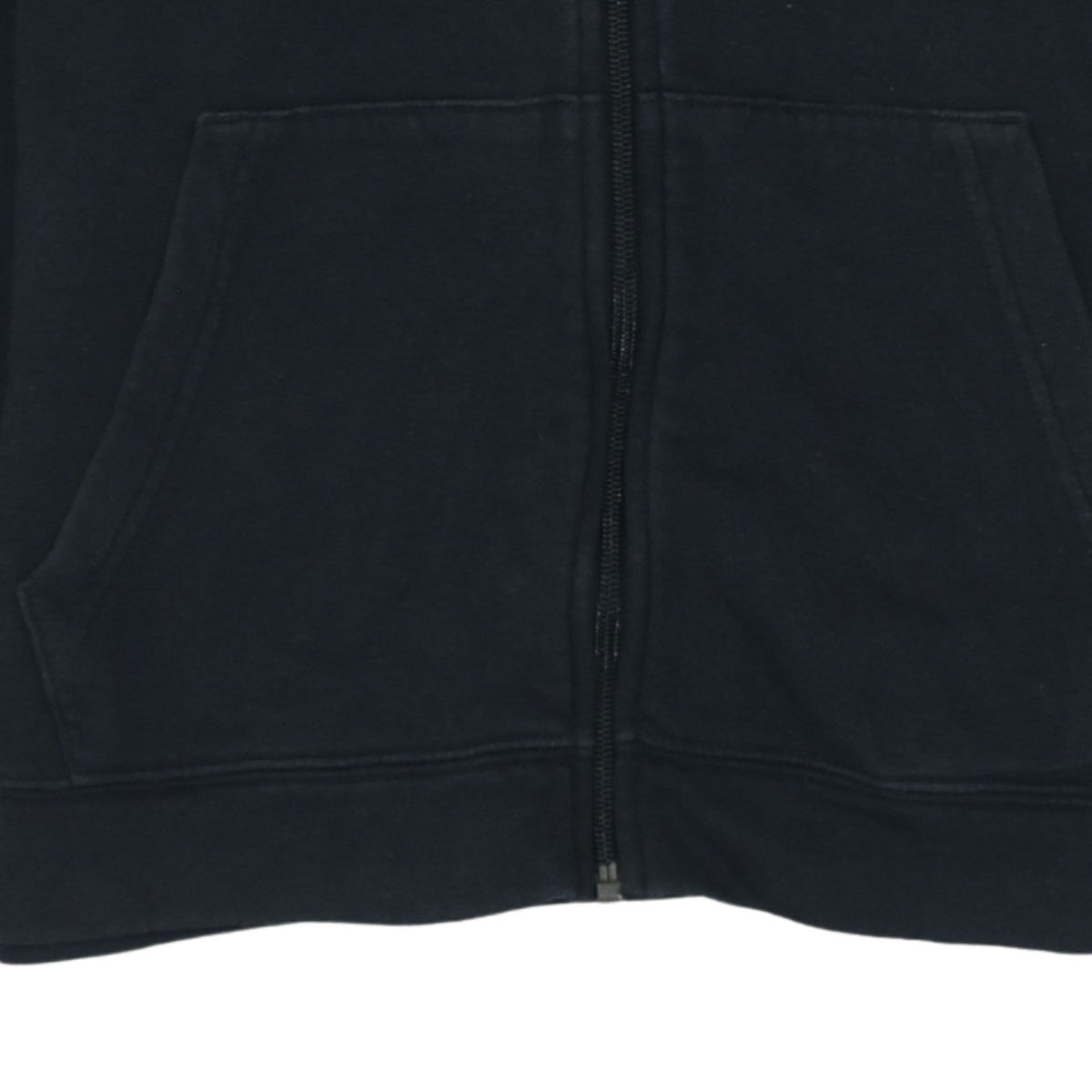 Additional view of Nike boys’ black full zip fleece hoodie l 147-158cm