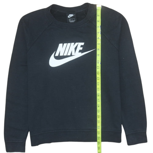 Womens UK Size L Nike Black Pullover Sweatshirt