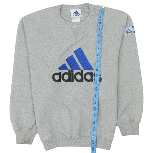 Womens UK Size M adidas Grey Pullover Sweatshirt