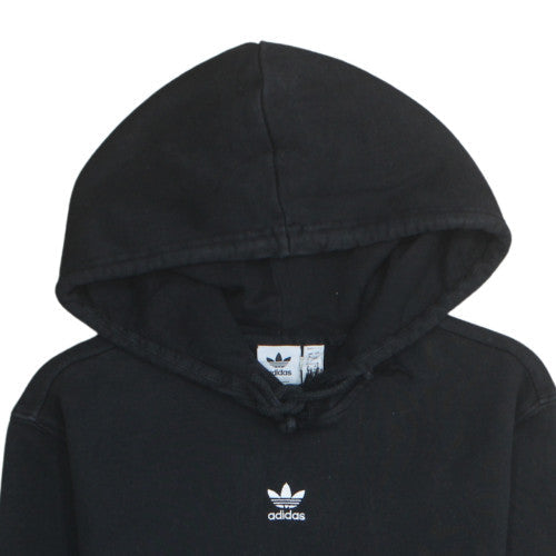 Womens UK Size 8 adidas Black Pullover Hoodie