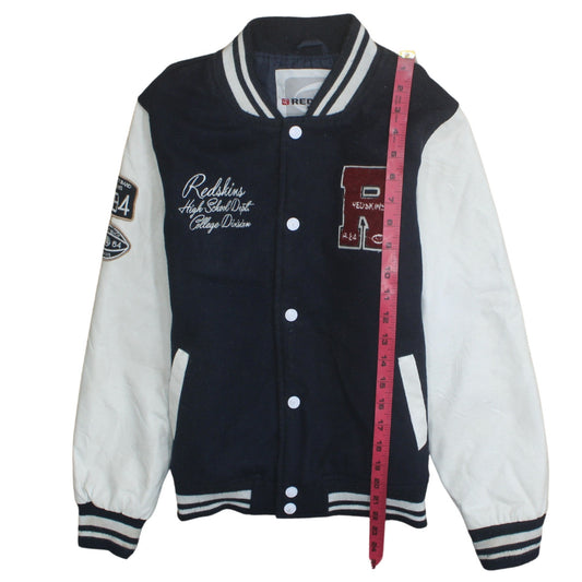 Boys UK Size 12 Years Redskins Blue Varsity Jacket