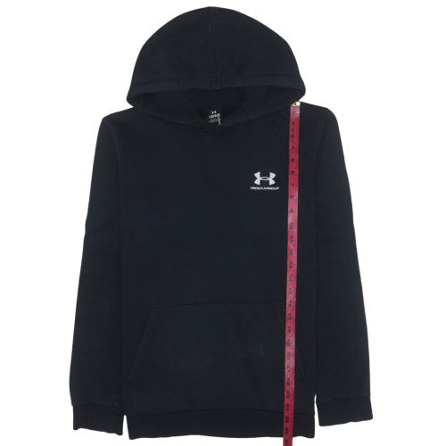 Mens UK Size L Under armour Black Pullover Hoodie