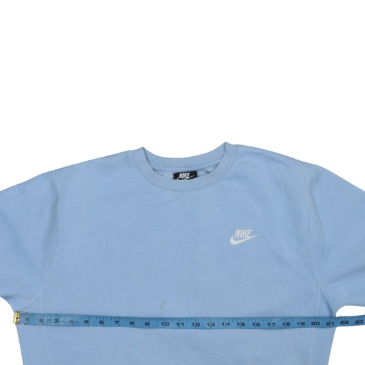 Womens UK Size XS Nike Blue Pullover Sweatshirt