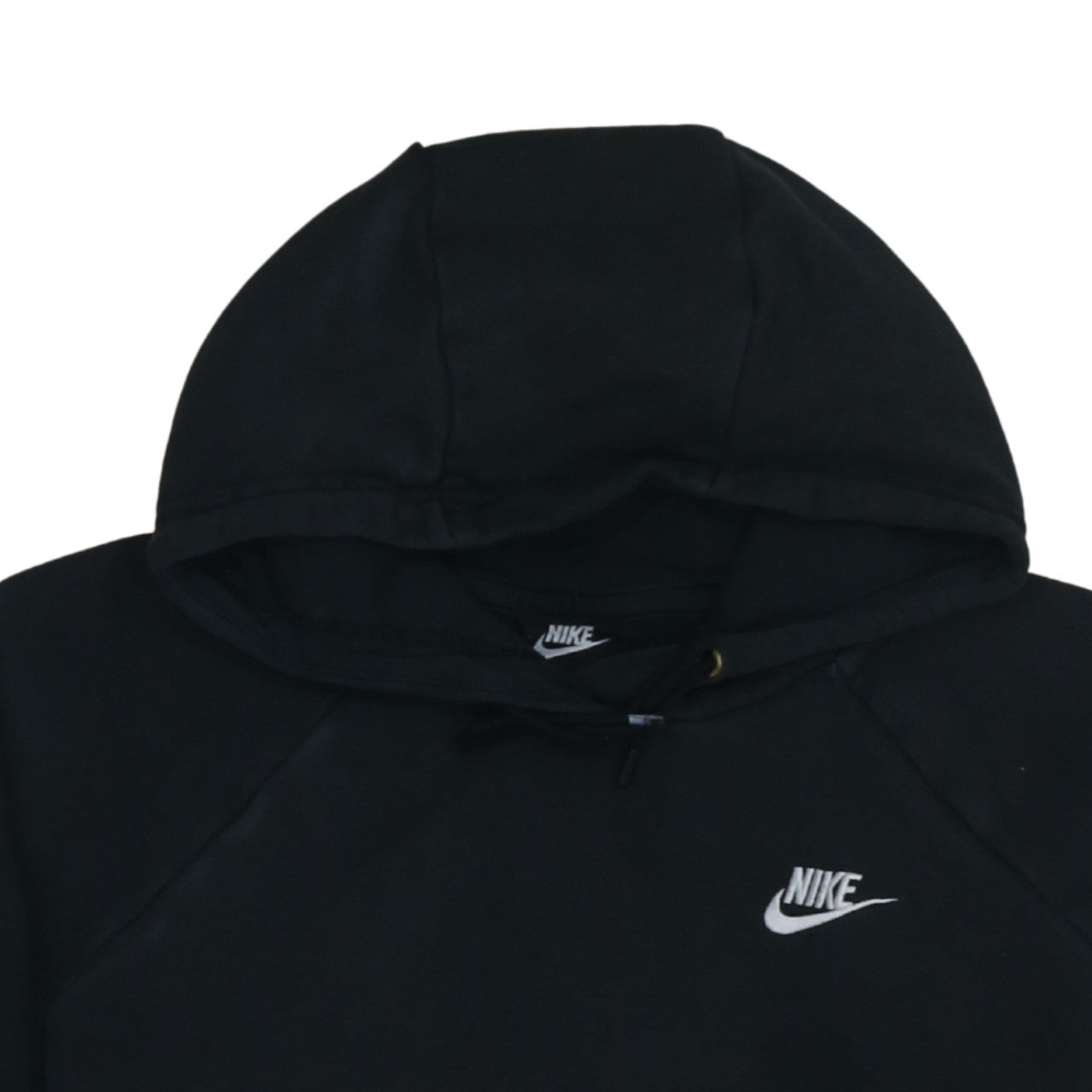 Womens UK Size S Nike Black Pullover Hoodie