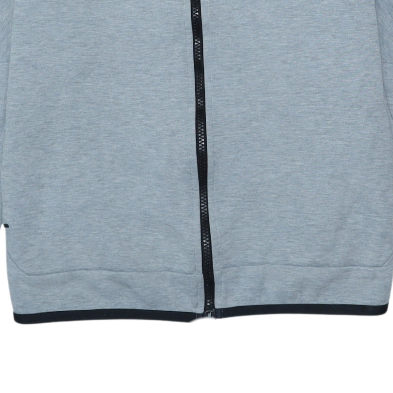 Mens UK Size M Nike Grey Full Zip Hoodie