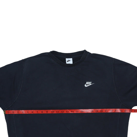 Mens UK Size L Nike Black Pullover Sweatshirt