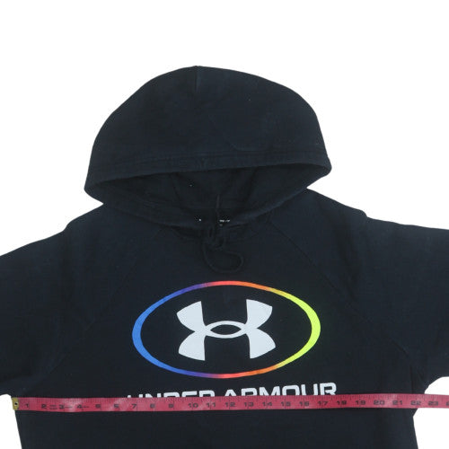 Mens UK Size M Under armour Black Pullover Hoodie