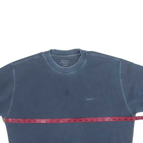 Mens UK Size M GANT Blue Pullover Sweatshirt