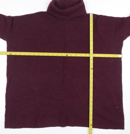 Womens UK Size 12 Joules Purple Pullover Jumper