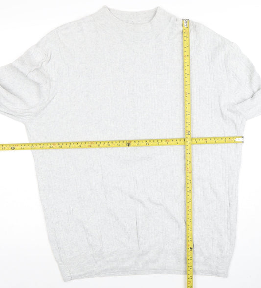 Mens UK Size XL NEXT Grey Pullover Jumper