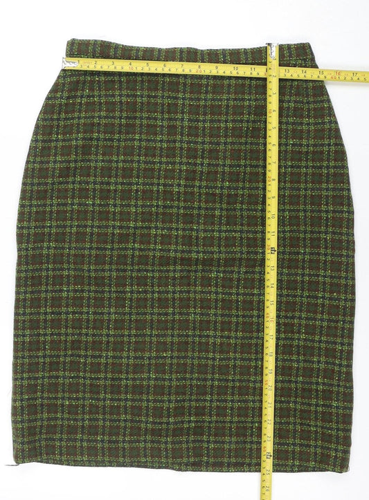 Womens UK Size M Pendleton Straight & Pencil Tweed Skirt