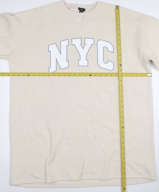 Womens UK Size 16 Boohoo T-Shirt Dress