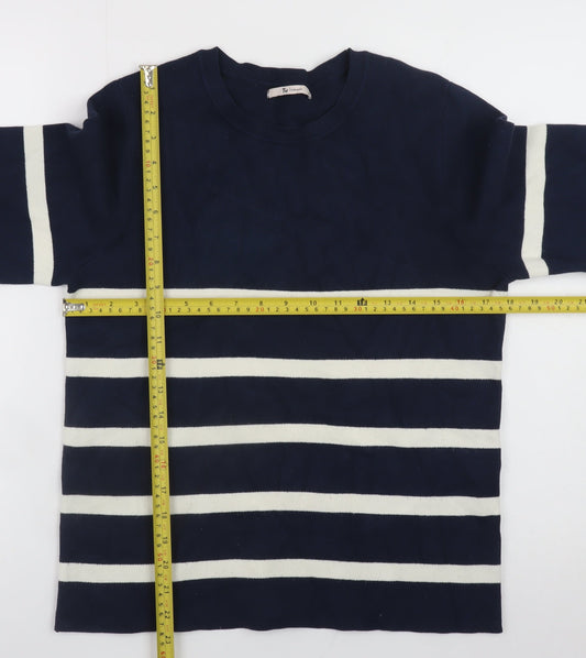 Womens UK Size 8 TU Blue Pullover Jumper