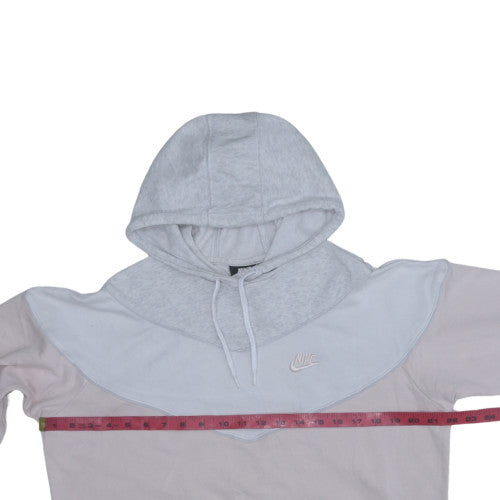 Womens UK Size M Nike Grey Pullover Hoodie