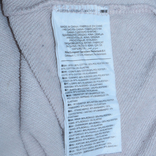 Womens UK Size M Nike Grey Pullover Hoodie