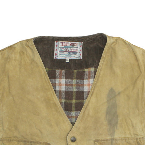 Mens UK Size XXL Teddy Smith Beige Bodywarmer