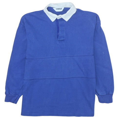 Boys UK Size L Gymphlex Blue Pullover Polo