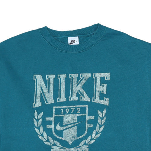Womens UK Size XS Nike Blue Pullover Sweatshirt