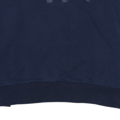 Mens UK Size L HUGO BOSS Blue Pullover Sweatshirt