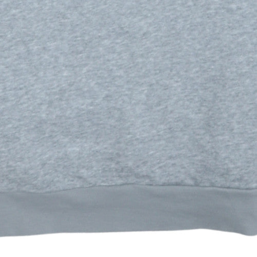 Adidas Boys Grey Crew Neck Sweatshirt Size 164 L Sportswear