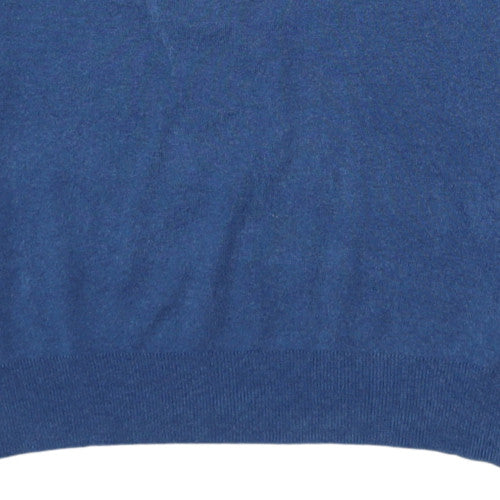 Mens UK Size XL Polo Ralph Lauren Blue Pullover Jumper