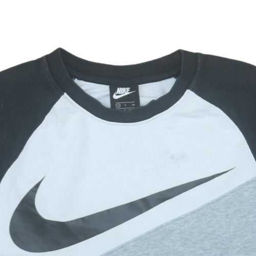 Mens UK Size S Nike Grey Pullover Sweatshirt