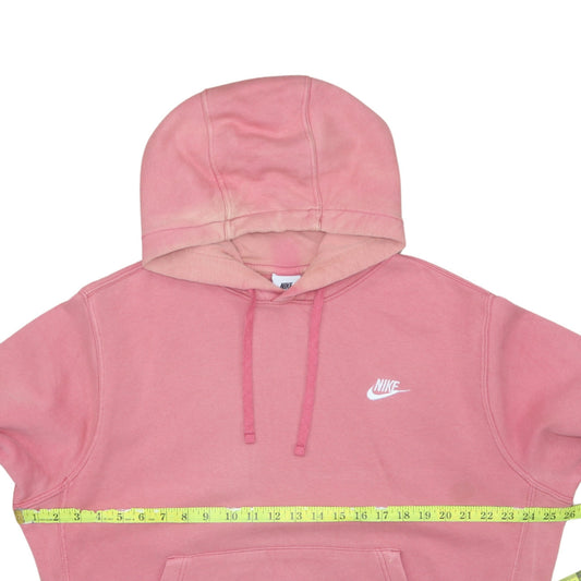 Womens UK Size M Nike Pink Pullover Hoodie