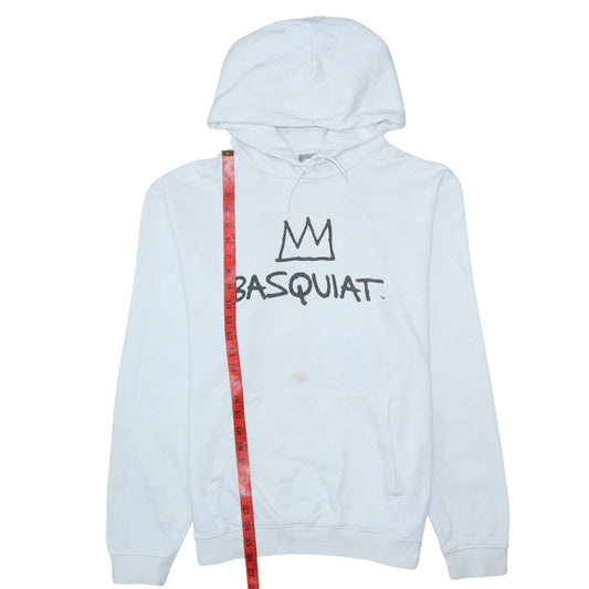 Mens UK Size M Gap White Pullover Hoodie