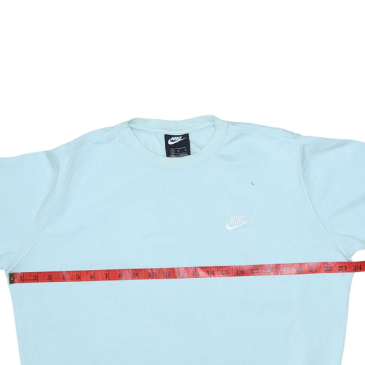 Mens UK Size M Nike Blue Pullover Sweatshirt