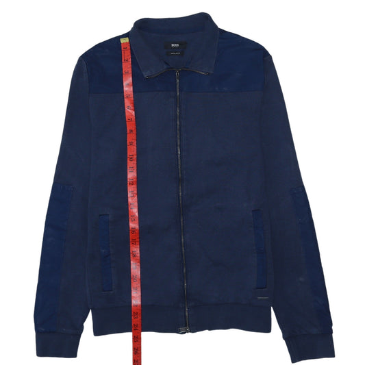 Mens UK Size L HUGO BOSS Blue Gym & Training Running & Jogging Walking Jacket