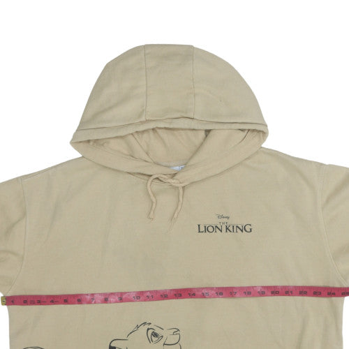 Womens UK Size L Primark Beige Pullover Hoodie