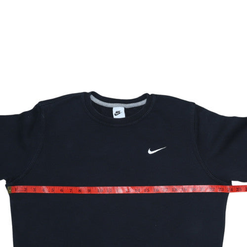 Womens UK Size L Nike Black Pullover Sweatshirt