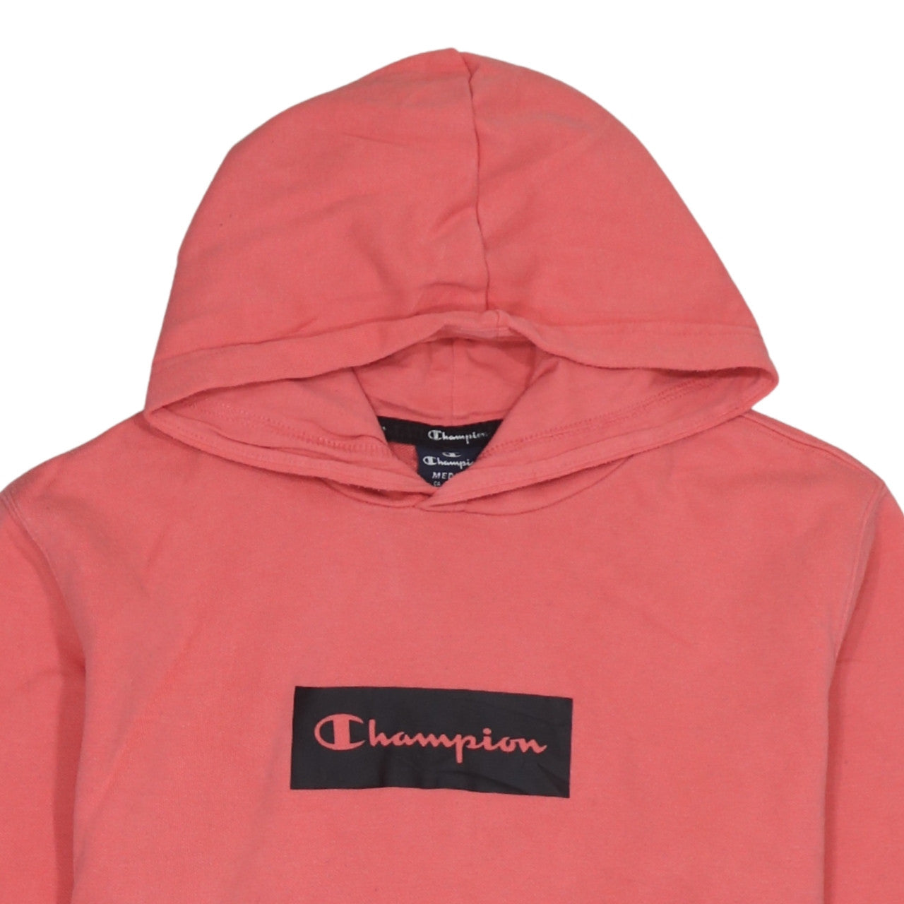 Mens UK Size M Champion Pink Pullover Hoodie