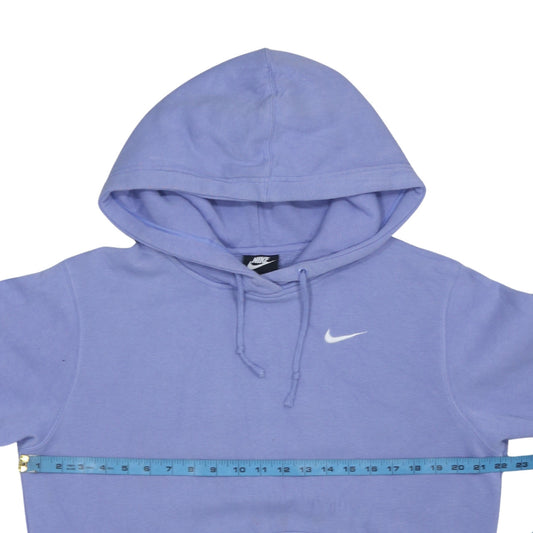Womens UK Size S Nike Blue Pullover Hoodie