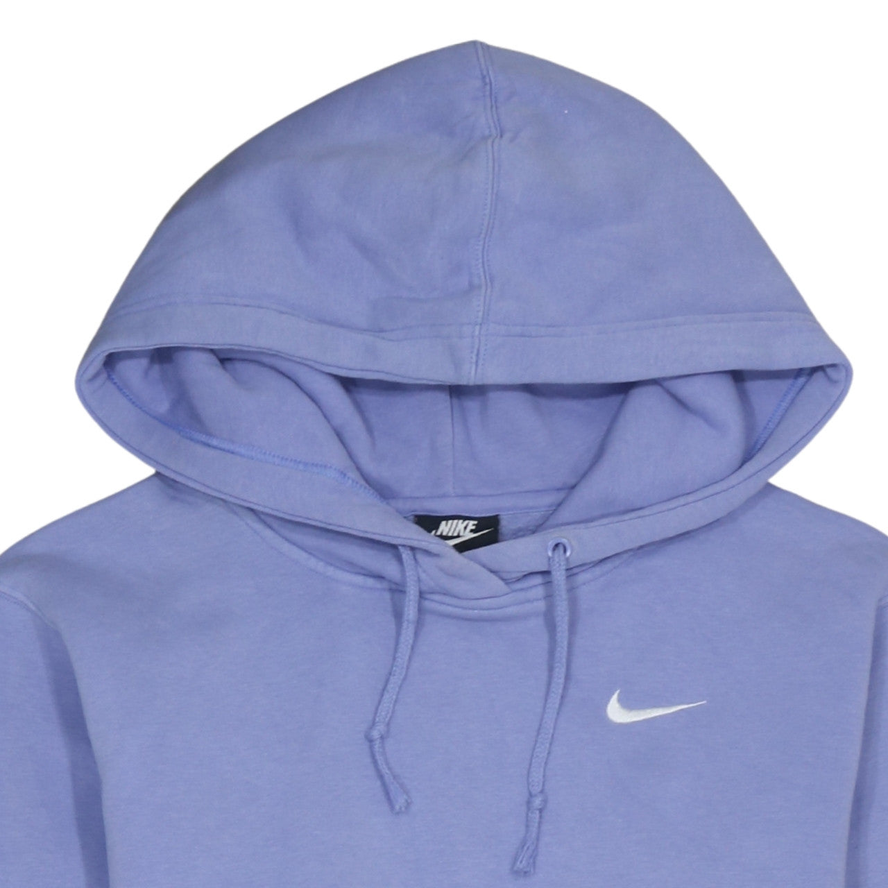 Womens UK Size S Nike Blue Pullover Hoodie