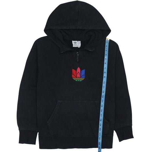 Womens UK Size XS adidas Black Pullover Hoodie