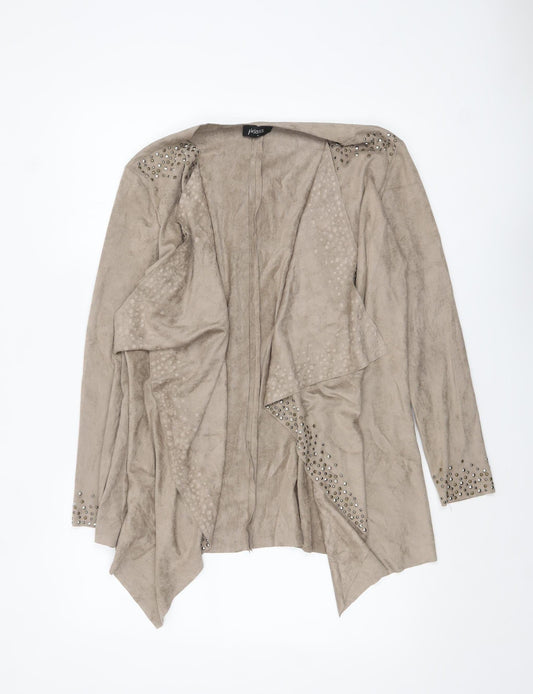Womens UK Size M Klass Beige Basic Jacket