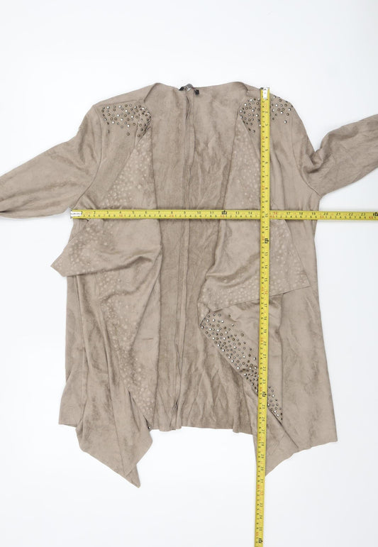 Womens UK Size M Klass Beige Basic Jacket